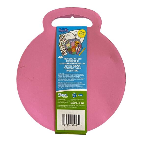 Peppa Pig Toy Gift Set – Large Plush, Activity Art Kit, Jumbo Book, Surprise Egg - Picture 6 of 8